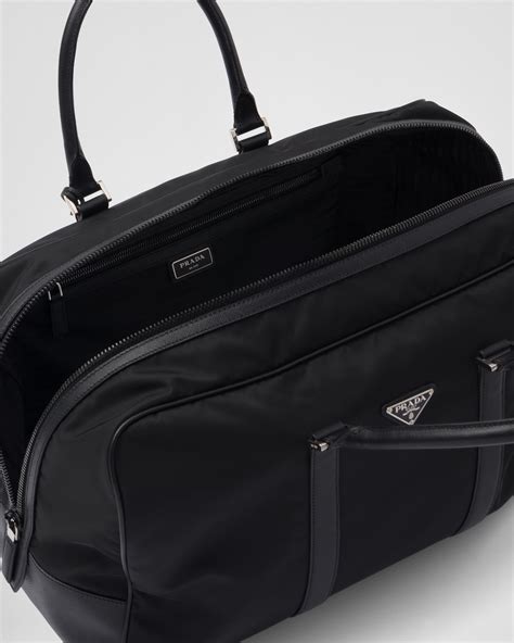 prada re nylon saffiano|Prada re nylon duffle bag.